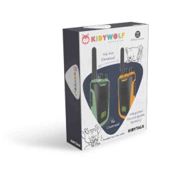 WALKIE TALKIES KIDYTALK VERDE/NARANJA Kidywolf
